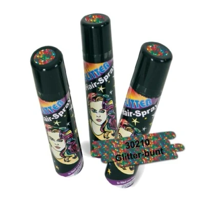 Imagen de Fasching 30210 Hair Spray Glitter Multicolor, pelo + purpurina Color NEU/OVP