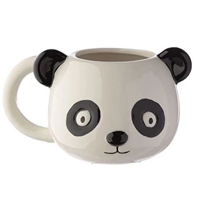 Imagen de Puckator Mug en Céramique Adoramals Tête de Panda Tazas Desayuno, Cerámica, Multicolor, único
