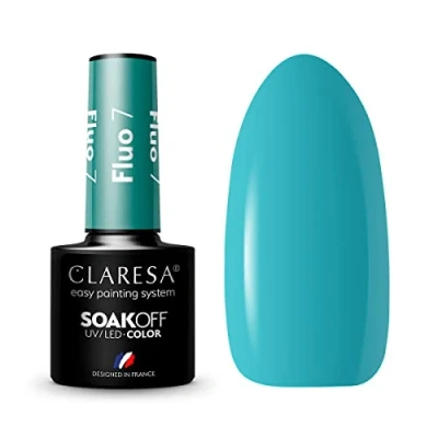 Imagen de 7 Esmalte de uñas UV Fluo, 5 ml Claresa