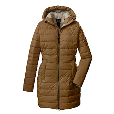 Imagen de G.I.G.A. DX Women&#039;s Parka informal y funcional con estilo plumífero capucha GW 34 WMN QLTD PRK, marrón claro, 38, 38803 000