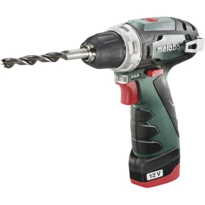 Imagen de Metabo PowerMaxx BS Basic 600984000 Taladro atornillador a batería de 12 V 2.0 Ah Li Ion incl. segunda batería, caros