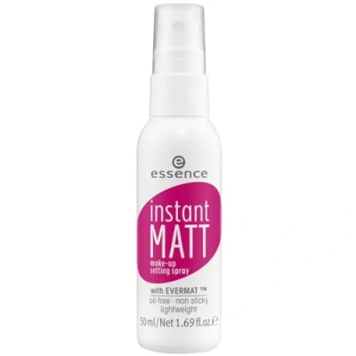 Imagen de ESSENCE Instant Matt fijador de maquillaje matificante spray, 50 ml (Paquete 1)