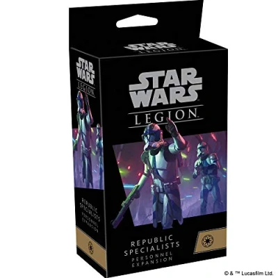 Imagen de Fantasy Flight Games Atomic Mass Games, Star Wars Legion: Galactic Republic Expansions: Specialists Personnel, Unit Expansion, Miniatures Game, Ages 14+, 2 Players, 90 Minutes Playing Time