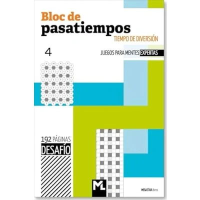 Imagen de BLOC DE PASATIEMPOS DESAFÍO 04 (TIEMPO DIVERSION)
