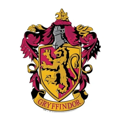Imagen de STAR CUTOUTS Gryffindor Emblema de Harry Potter para pared, 61 x 48 cm