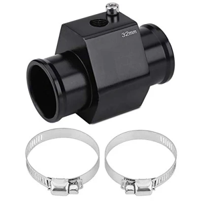 Imagen de Yctze para sensor de temperatura coche Tubo unión del agua, adaptador medidor manguera agua universal con a