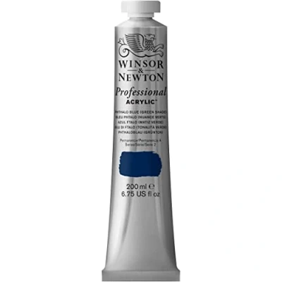 Imagen de Winsor &amp; Newton Artists&#039; Tubo óleo, 200 ml, color azul ftalo (matiz verde)