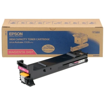 Imagen de Epson Cartucho De Tóner Al cx28dn Magenta Alta Capacidad 8k
