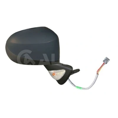 Imagen de Espejo retrovisor Alkar 6140180 derecha imprimado eléctrico calefactable, con sensor de temperatura, convexo para vehíc. volante a la izquierda
