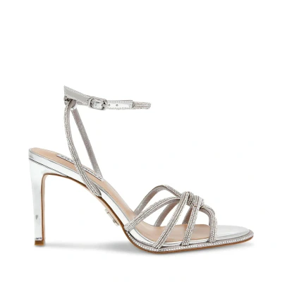 Imagen de Steve Madden Kailyn Sandalias de tacón, Mujer, Talla: 39, Silver Zapatos