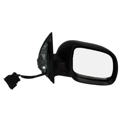 Imagen de espejo retrovisor Tyc 332 0015 derecha negro convexo, calefactable, caja pequeña de espejo, para ajuste elect. SKODA: Fabia I Hatchback