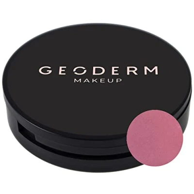 Imagen de GEODERM Colorete Blush, Compacto Vegano, Rosa Intenso, 10gr