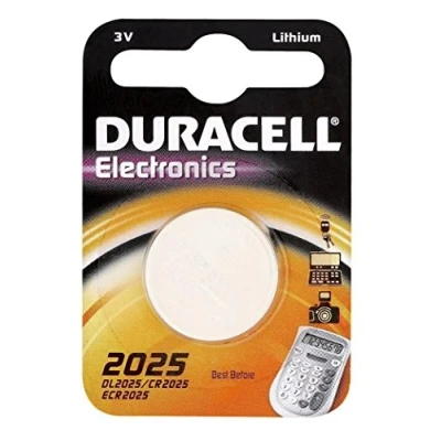 Imagen de Duracell DL2025 Blister 1 Pila Boton 3V 165 Mah DL.2025