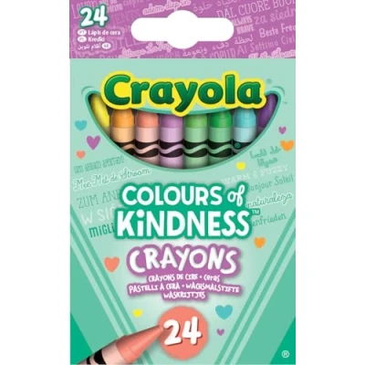 Imagen de CRAYOLA Color of Kindness, 24 Lápices de Cera, 52 1836