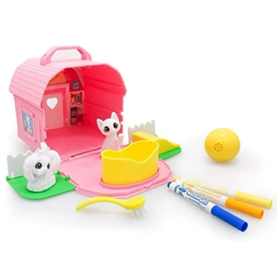 Imagen de CRAYOLA — Washimals Mascotas, Set Parque de Juegos, Mascotas para Pintar y Lavar, Apto Niños a Partir 3 años