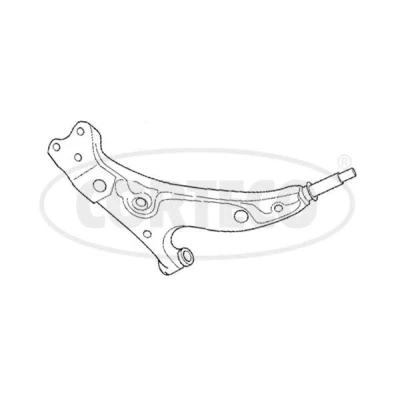 Imagen de CORTECO 49397500 Barra oscilante, suspensión de ruedas Eje delantero, derecha Brazo oscilante transversal TOYOTA: Corolla VII Familiar