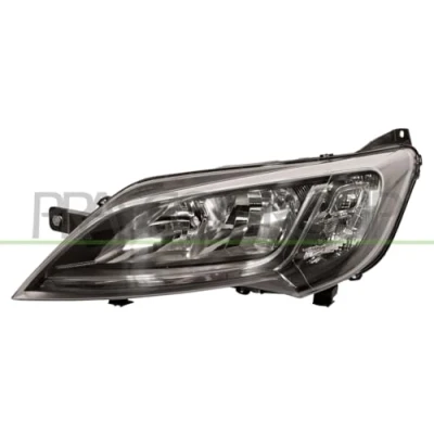 Imagen de PRASCO FT9324934 Faros izquierda H7/H7 negro con servomotor para reg. alcance luces FIAT: Ducato III Furgón, Camión de plataforma / Chasis