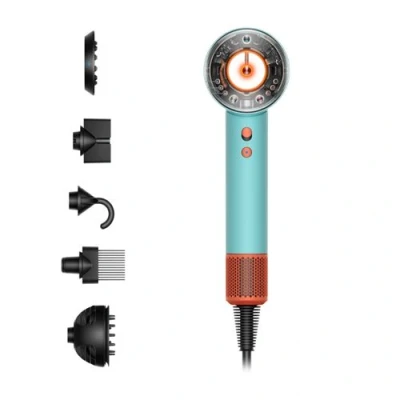 Imagen de Secador Dyson Supersonic Nural™, Accesorios inteligentes, 4 Niveles temp, Pátina cerámica/Topacio