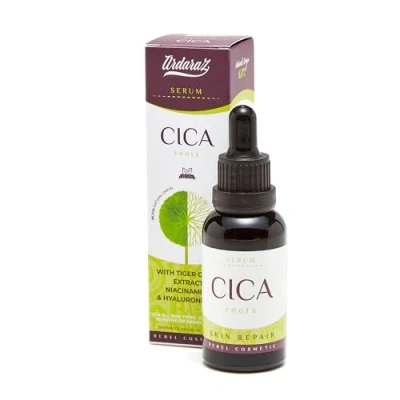 Imagen de Ardaraz Serum Facial Reparador con Extracto de Cica (Centella Asiatica). Hidratante que regenera la piel dañada y elimina marcas rojeces. Antiarrugas 30ml