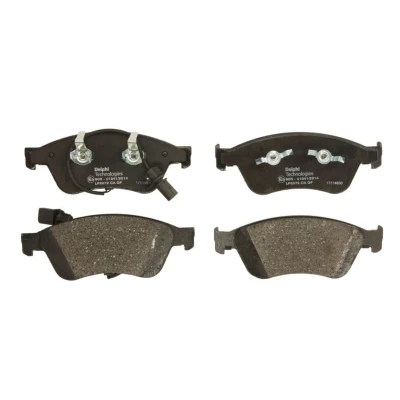 Imagen de DELPHI LP2072 Juego de pastillas freno con contacto avisador desgaste Chapa antichirridos sin accesorios AUDI: A6 C6 Berlina, Avant, A8 D2