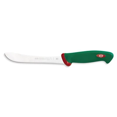 Imagen de Sanelli Línea Premana Professional,Cuchillo Despellejar Cm.18,Acero Inoxidable,Verde y Rojo,