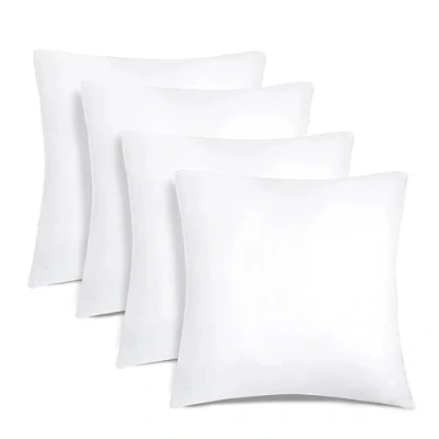 Imagen de Aitsse Relleno de Cojín Fibra Hueca Siliconada Alta Recuperación 2/4/6 Unidades, Suave, Mullido, Antialérgico. Decorativo para Casa, Dormitorio, Salón o Coche. (4, 60x60cm)