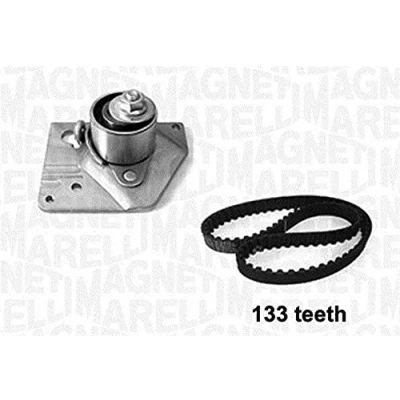 Imagen de MAGNETI MARELLI 341301280000 Kit de correa distribución 133 RENAULT: MEGANE 2, SCENIC 2 Coupe Cabriolet, NISSAN: Primera Berlina