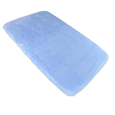 Imagen de Sabana Bajera de coralina Ajustable para Cuna 60x120 .Sabana Invierno Muy Suave (1UNIDAD Azul)