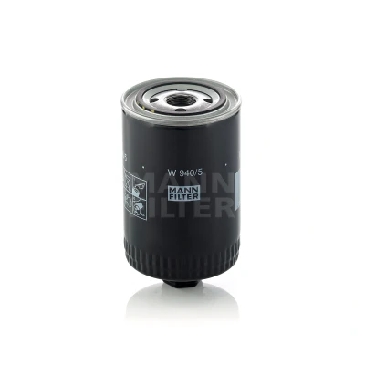 Imagen de MANN FILTER W 940/5 Filtro de aceite 1 12 UNF con válvula bloqueo retorno enroscable
