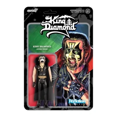 Imagen de Super7 King Diamond Reaction Figures Figura de acción
