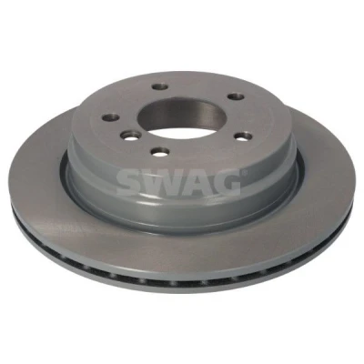Imagen de SWAG 20 92 4475 Disco de freno Eje trasero 300 5 120 ventilación interna revestido BMW: 3 Berlina, Coupé, Touring