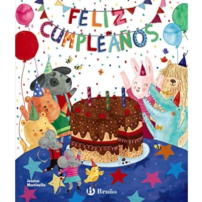Imagen de Feliz cumpleaños (Castellano A PARTIR DE 3 AÑOS MANIPULATIVOS (LIBROS PARA TOCAR, JUGAR Y PINTAR), POP UPS Otros libros)