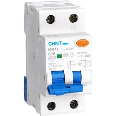 Imagen de Chint Interruptor diferencial 203007, 1 polo, 16 A.