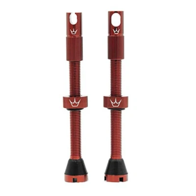Imagen de Peaty&#039;s X Chris King MK2 Válvulas sin cámara Presta Bicicleta, Unisex, Rojo, 60mm