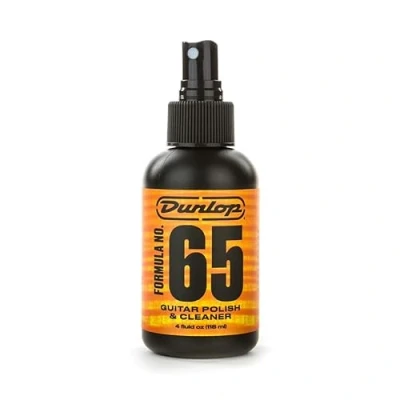 Imagen de JIM DUNLOP 654 Formula 65 Cleaner &amp; Polish Limpiador Profesional de Instrumentos Cuerda, Formato 118ml