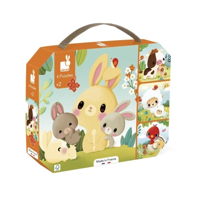 Imagen de Puzzle Evolución Animales de la Granja