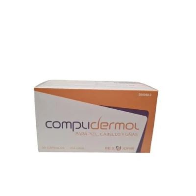 Imagen de REIG JOFRE Complidermol Cabello y Uñas fuertes,[Anticaida] [Refuerza tu cabello] [Vitamínas Aminoácidos] [Vigor Crecimiento] 50 cápsulas