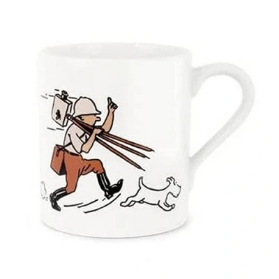 Imagen de Taza mug Porcelana Tintín y Milú en el Congo Coloreado (47989)