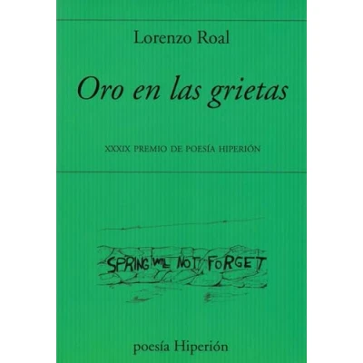 Imagen de Oro en las grietas (POESIA HIPERION)