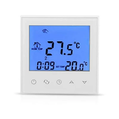 Imagen de Termóstato Digital de la Pantalla LCD, programable táctil del calefacción
