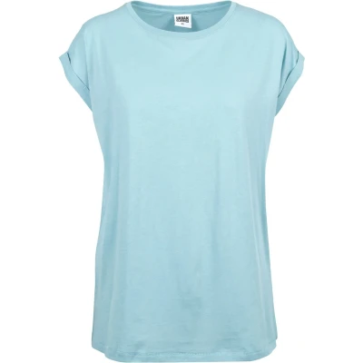 Imagen de Urban Classics Extended Shoulder Camiseta básica, Mujer, Talla: Medium, Bluemint