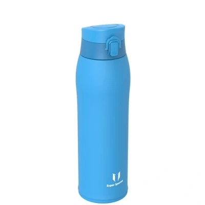 Imagen de Super Sparrow Botella Agua Acero Inoxidable Termica 950ml Termo Sin BPA, Botellas Niños Incluye 2 Tapas con Pajita y Tapa Deportiva