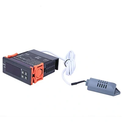 Imagen de FTVOGUE AC 220V Controlador Digital de Control Humedad del Aire Rango 1% 99% RH HM 40 Tipo Humidificación humidistato con Sensor