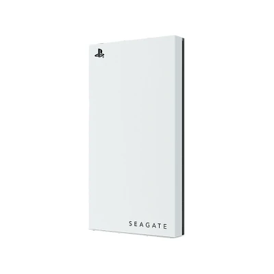 Imagen de Disco duro SSD externo 1 TB Seagate Game Drive for PlayStation Licensed, Iluminación LED, Blanco