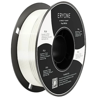Imagen de ERYONE PLA Filament 1,75 mm, 3D Drucker PLA, +/ 0,03 1 kg/Spule, Perla blanca