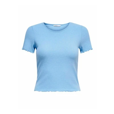 Imagen de ONLY Onlemma S/S Short Top Noos Jrs Camiseta sin Mangas, Ultramarine, XS para Mujer