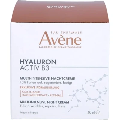 Imagen de Avene Hyaluron Activ B3 Crema Multi Intensiva De Noche 1 Tarro 40 Ml
