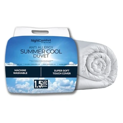 Imagen de Edredón de microfibra tacto suave, Night Comfort, 1,5/3 Tog, 1.5 suelto