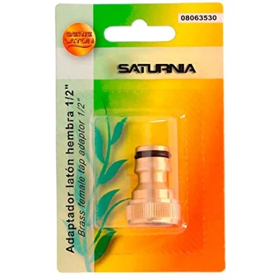 Imagen de Adaptador Manguera Laton 1/2&quot; Hembra, Grifo, Conector Grifo A Rapido