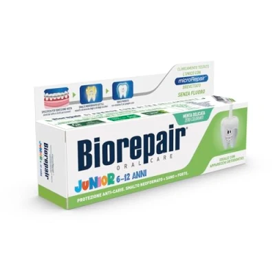 Imagen de Biorepair Oral Care Junior Dentifricio Bimbi 7 14 anni 75 ml